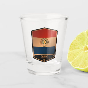 Paraguay Shot Glass