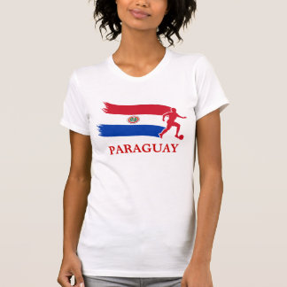 Paraguay Soccer Flag T-Shirt
