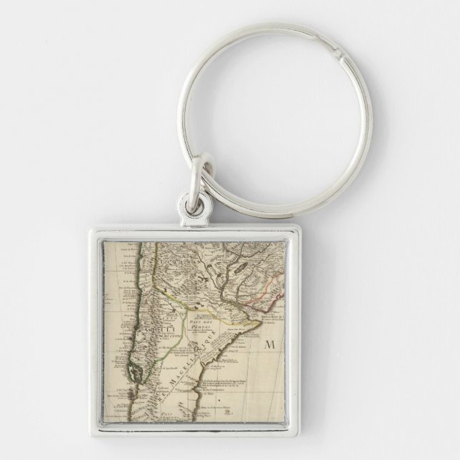 Paraguay, South America Key Ring (Front)