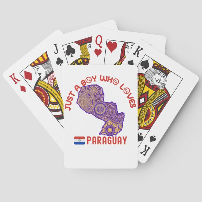 Paraguay South American Country Playing Cards (Back)