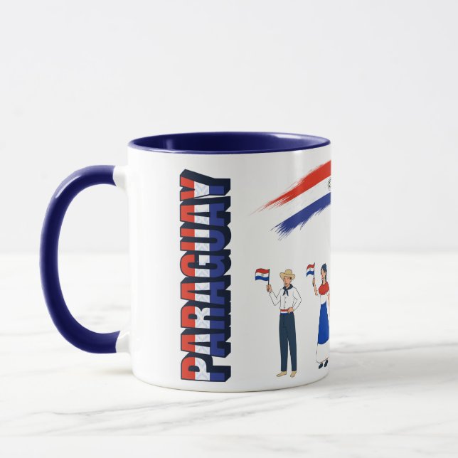 Paraguay Travel Mug – Spirit of South America (Left)
