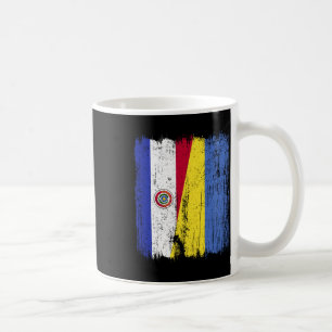 Paraguay Ukraine Half Flag Paraguayan Ukrainian He Coffee Mug