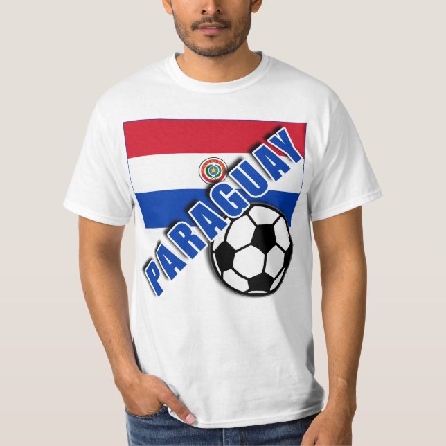 PARAGUAY World Soccer Fan Tshirts (Front)