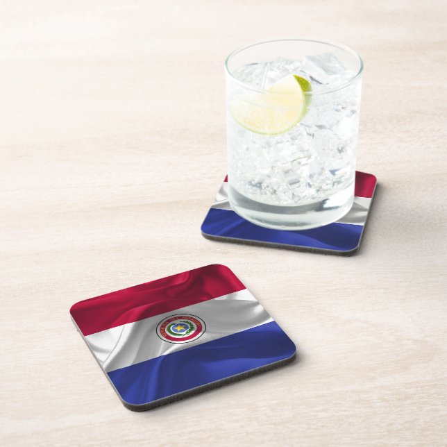 Paraguayan flag coaster (Right Side)