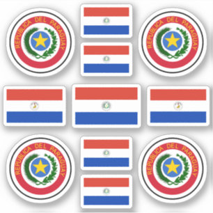 Paraguayan state symbols / coat of arms and flag