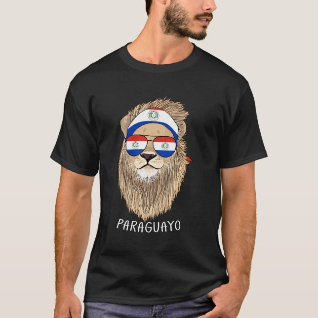 Paraguayo Paraguay Flag Paraguayan Heritage Paragu T-Shirt (Front)