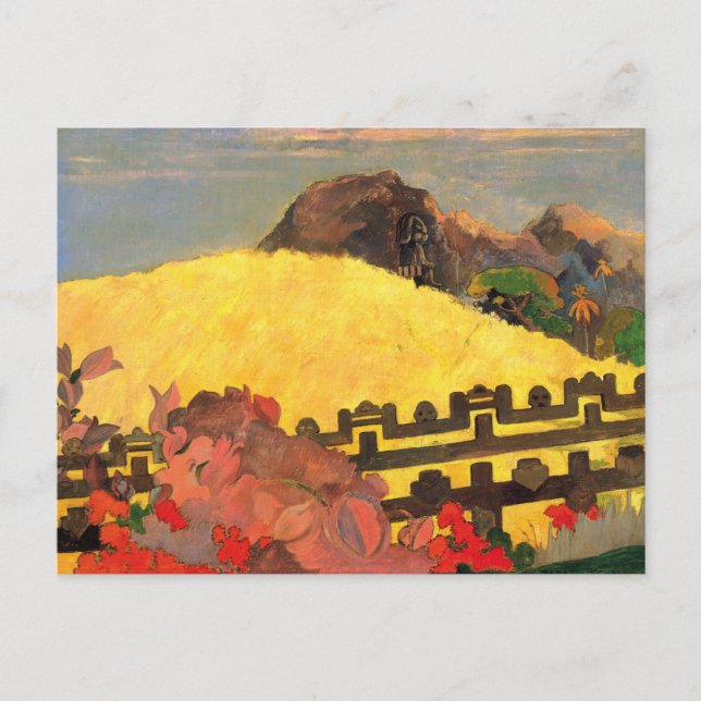 'Parahi Te Marae' - Paul Gauguin Postcard (Front)