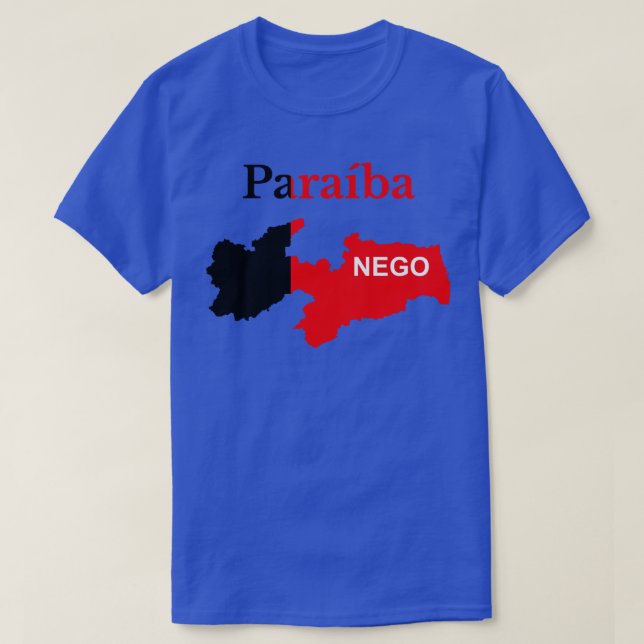 Paraiba State Brazil T-Shirt (Design Front)