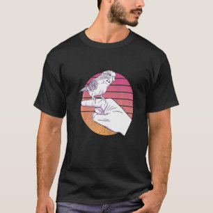 Parakeet Budgie Bird  Vintage Budgerigar Parrot Fi T-Shirt