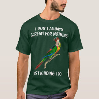 Parakeet Gift Funny Parrot Gift Parrots Bird Gift  T-Shirt