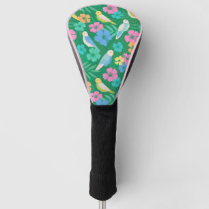 Parakeet & Palms Tropical Golf Head Cover