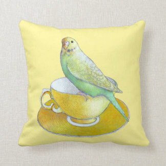 Parakeet Tea Pillow