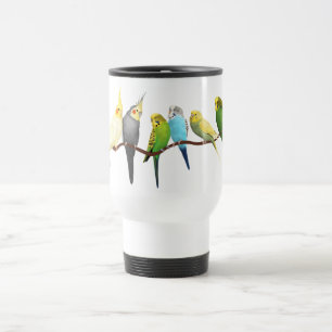 Parakeets & Cockatiels! Travel Mug