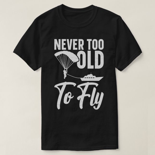 Parakiter Supplies Parasailing Kite Parakiting Par T-Shirt (Design Front)