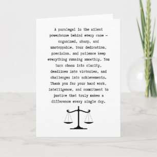 Paralegal Card