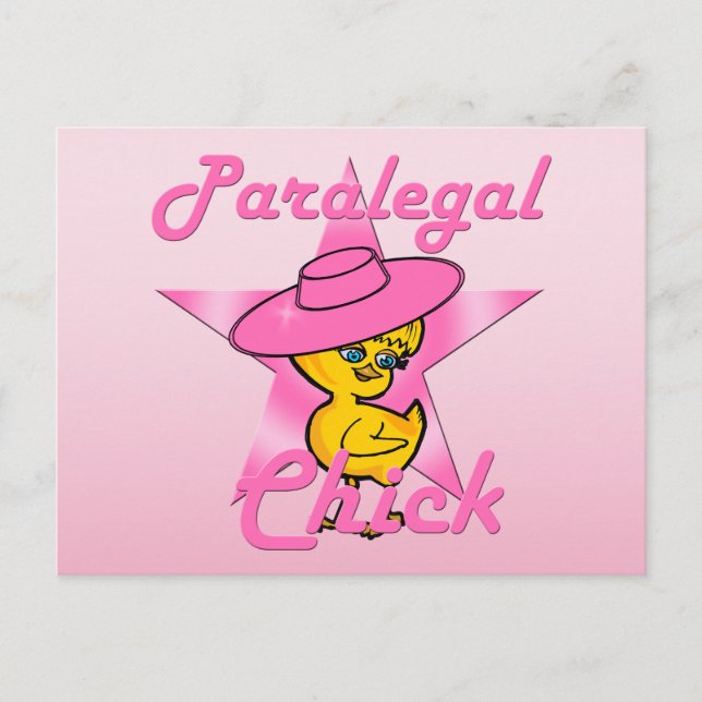 Paralegal Chick #8 Postcard (Front)