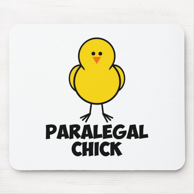 Paralegal Chick Mouse Mat (Front)