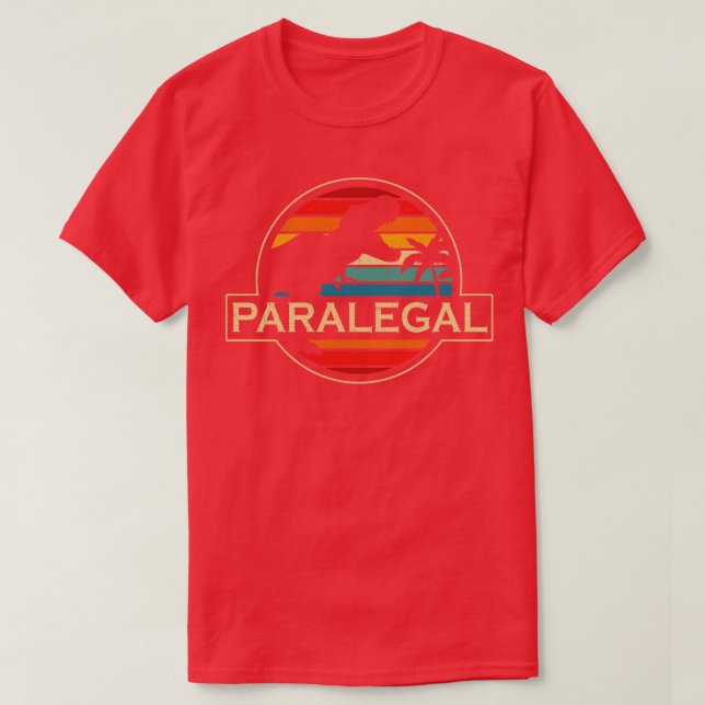 Paralegal Dinosaur T-Shirt (Design Front)