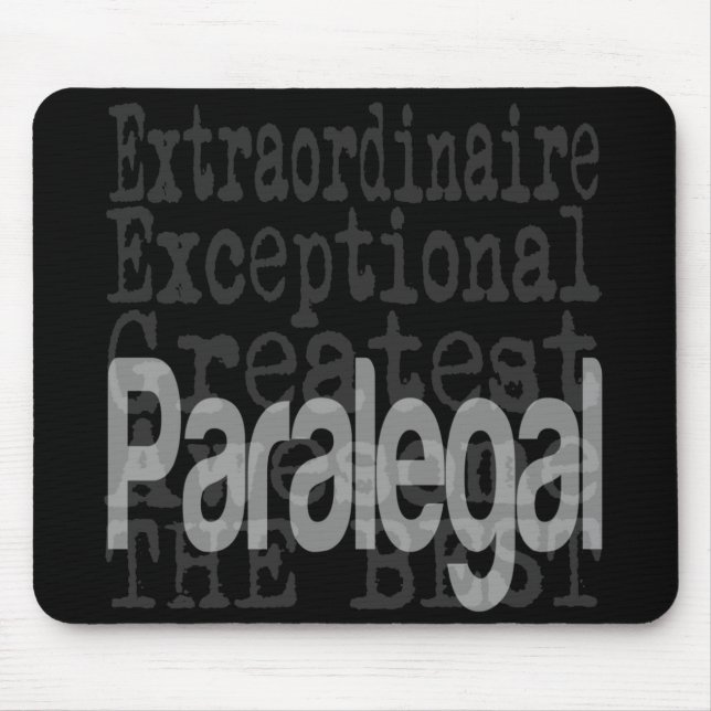 Paralegal Extraordinaire Mouse Mat (Front)