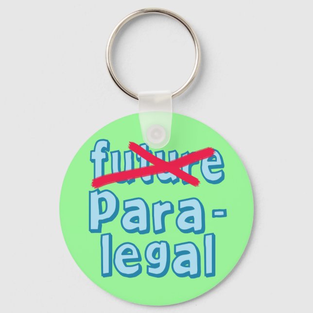 Paralegal Graduation Products Key Ring (Front)