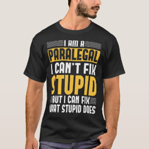 Paralegal Law Attorney Legal Assistant Firm Litiga T-Shirt