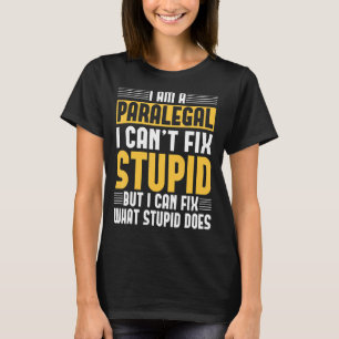 Paralegal Law Attorney Legal Assistant Firm Litiga T-Shirt