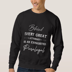 Paralegal Lawyer Vintage Law Attorney Legal Assist Sweatshirt