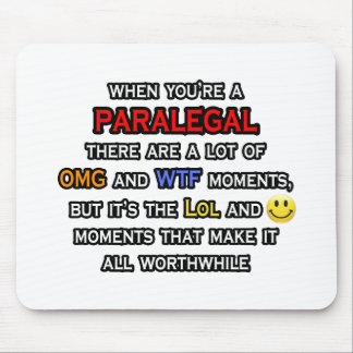 Paralegal ... OMG WTF LOL Mouse Mat
