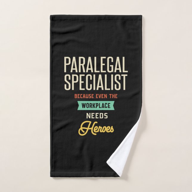 Paralegal Specialist Hand Towel (Hand Towel)