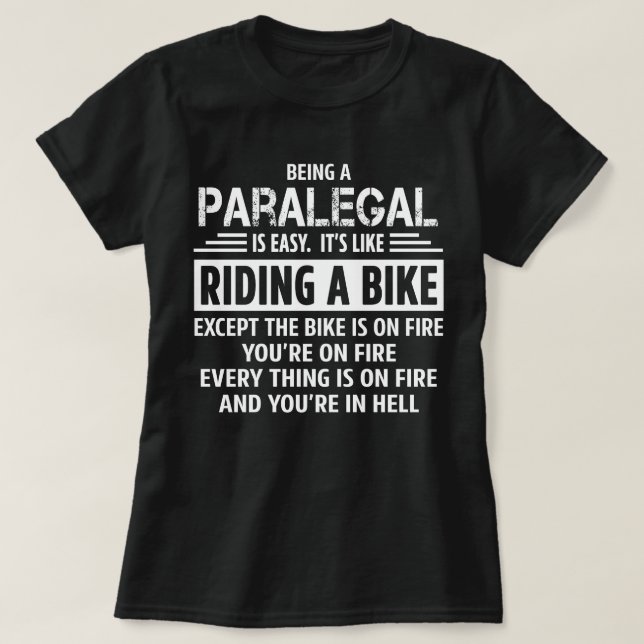 Paralegal T-Shirt (Design Front)
