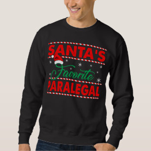 Paralegal Tee Santa's Favourite Paralegal Christma