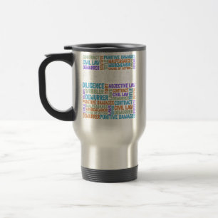 Paralegal Words Gift Paralegals Gifts Law Attorney Travel Mug