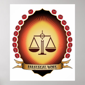 Paralegal Work Mandorla Poster