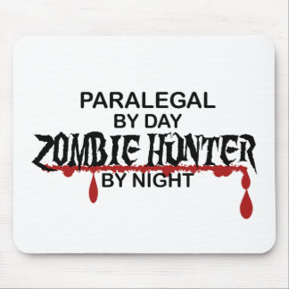 Paralegal Zombie Hunter Mouse Mat