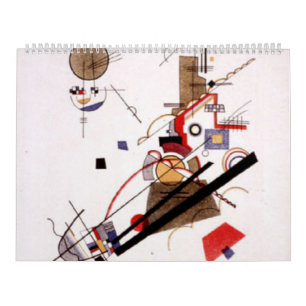 Parallel Diagonals Wassily Kandinsky Calendar