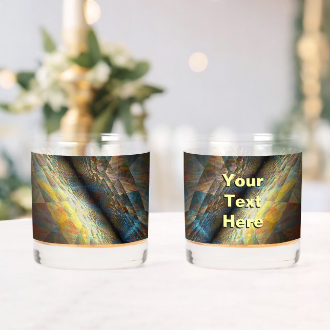 Parallel Planes Whiskey Glass (Insitu (Wedding))