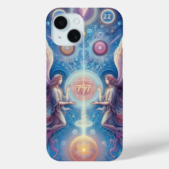 Parallel Realms Apple iphone 15 cell phone case. Case-Mate iPhone Case (Back)