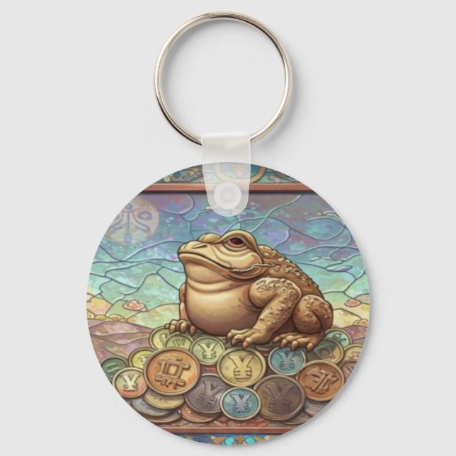 Parallel Realms Good Luck key chain (Front)