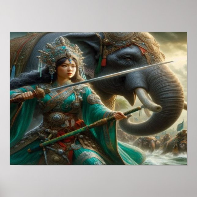 Parallel Realms Strength of Jade Poster (Front)