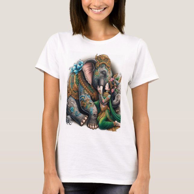 PARALLEL REALMS WOMAN T SHIRT (Front)