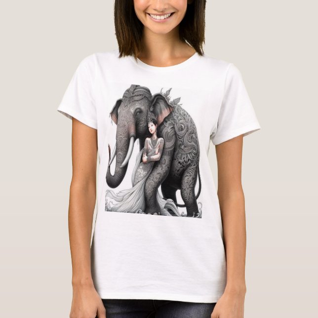 PARALLEL REALMS WOMAN T SHIRT (Front)