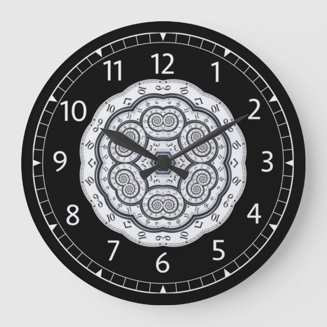 Parallel Universe~Time Machine~Out Of The Crucible Large Clock (Front)