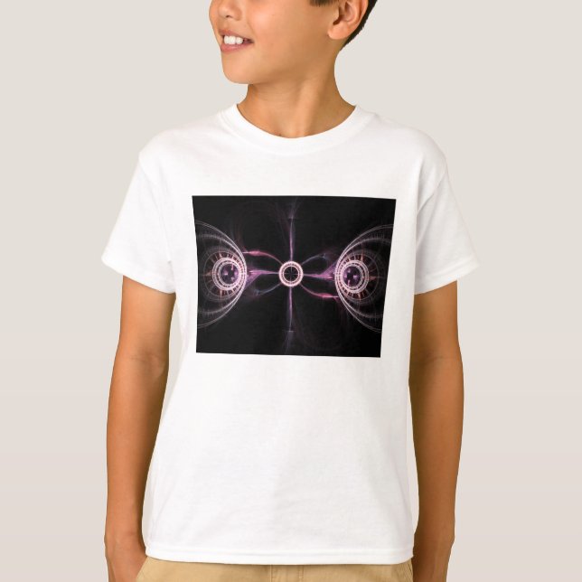 Parallel Universes Abstract Fractal Art T-Shirt (Front)