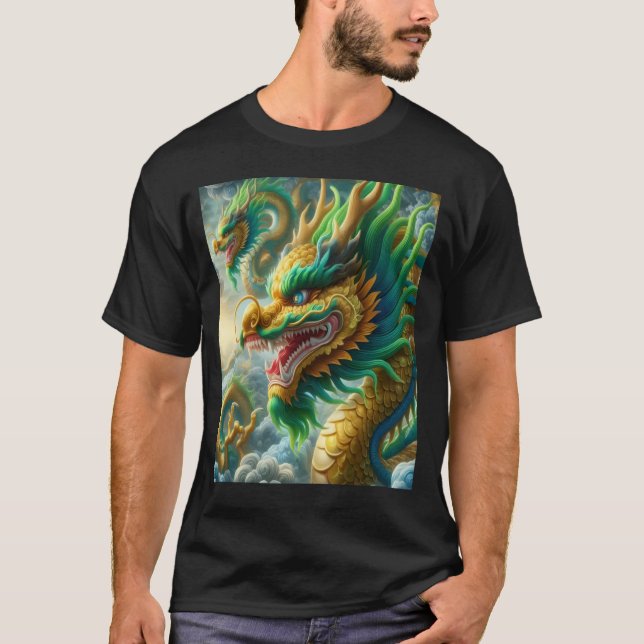 PARALLELB REALMS DRAGON MENS SHIRT (Front)