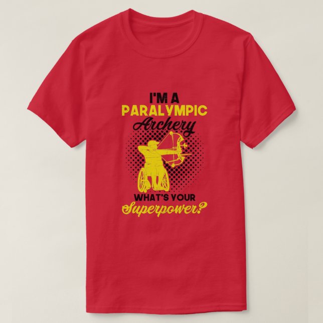 Paralympic Athlete Sport Game Im A Paralympic  T-Shirt (Design Front)