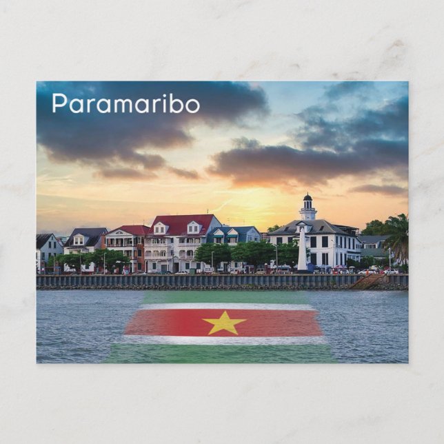 Paramaribo - Suriname Postcard (Front)