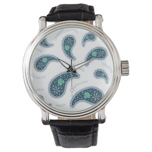 Paramecia Paisley Protozoan Biology Science Watch