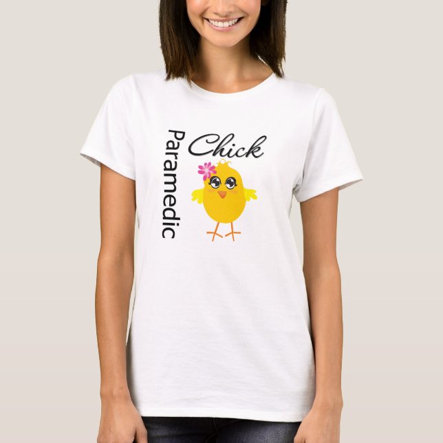 Paramedic Chick T-Shirt (Front)