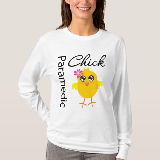 Paramedic Chick T-Shirt (Front)