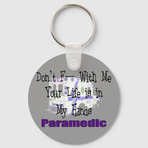 Paramedic "Don't F--- With Me" Key Ring